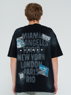 Футболка TOKIO черная для мальчика 134-164 Fashion X&S XS3085.03