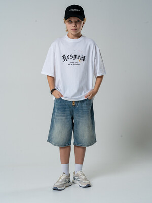 Шорты джинс на рез голубые для мальчика 140-170 Fashion X&S XS4122