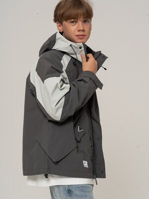 Ветровка X&S серый унисекс 140-170 Fashion X&S XS6000.05